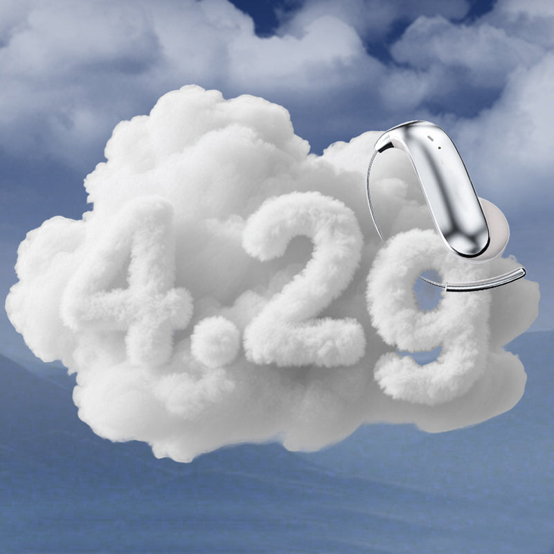 📢🔥2026 Uutuudet - 50% alennus!🎧【Auricolari Bluetooth】— Rimangono al loro posto anche se ti muovi molto, perfetti per ascoltare musica mentre corri! 🏃‍♂️✨