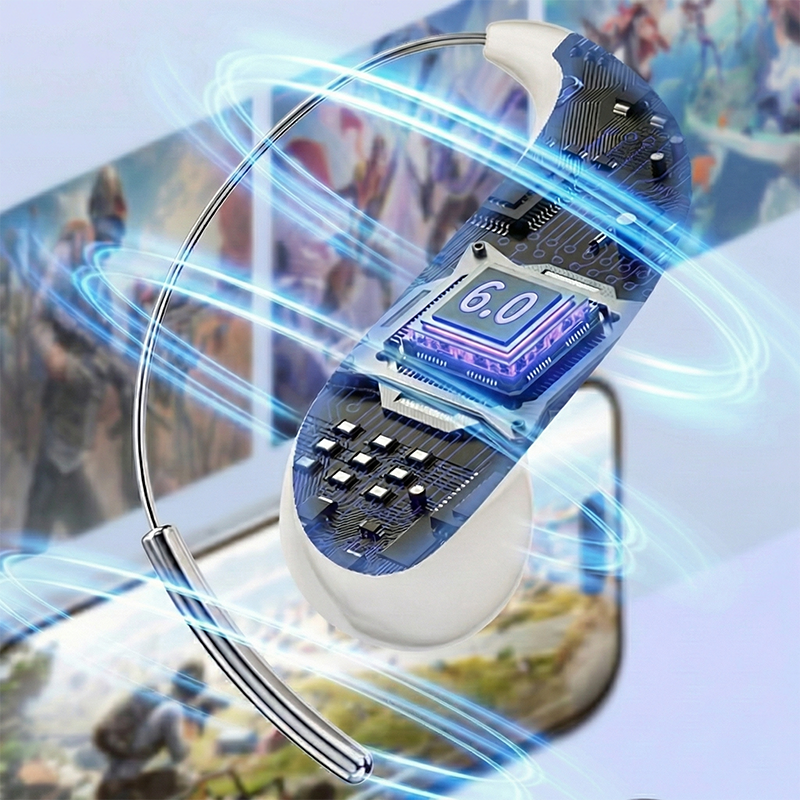 📢🔥2026 Uutuudet - 50% alennus!🎧【Auricolari Bluetooth】— Rimangono al loro posto anche se ti muovi molto, perfetti per ascoltare musica mentre corri! 🏃‍♂️✨