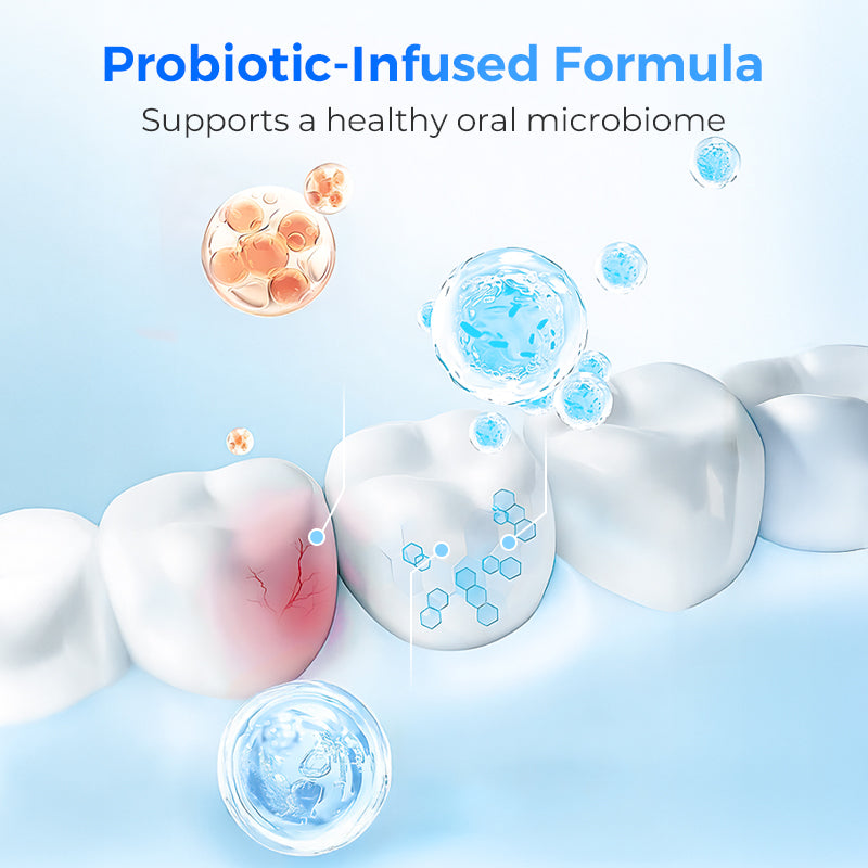 Compresse di dentifricio masticabili portatili per un alito fresco
