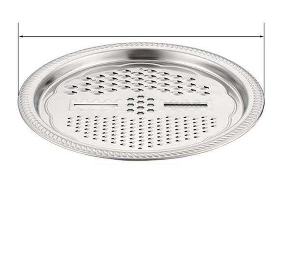 🥣 50% DI SCONTO ORA! Contenitore multifunzionale in acciaio inox dalla Germania – Set da 3 pezzi – perfetto per setacciare, grattugiare e conservare – acciaio inox 201 certificato alimentare 🍽️✨