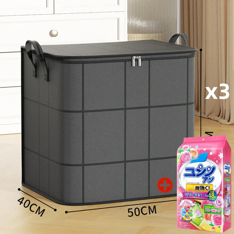 Copripiumino antipolvere e organizer per biancheria da letto