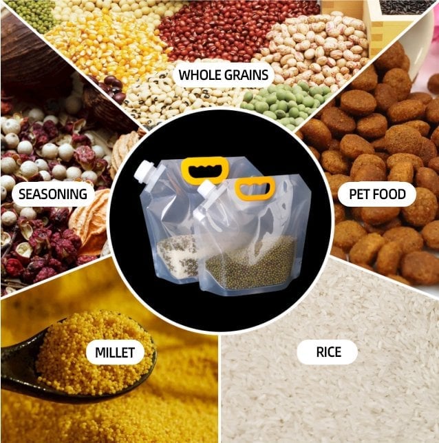Borsa di stoccaggio per cereali di grande capacità