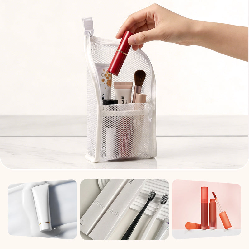 🥳2026 HOT SALE🥳💞50K+ SOLD! 🧳🧼 50% OFF! Portable Lightweight Travel Toiletry Bag – Smart internal dividers, compact EVA build & water‑resistant. Keeps toiletries organised – perfect for trips & gym! ✈️✨
