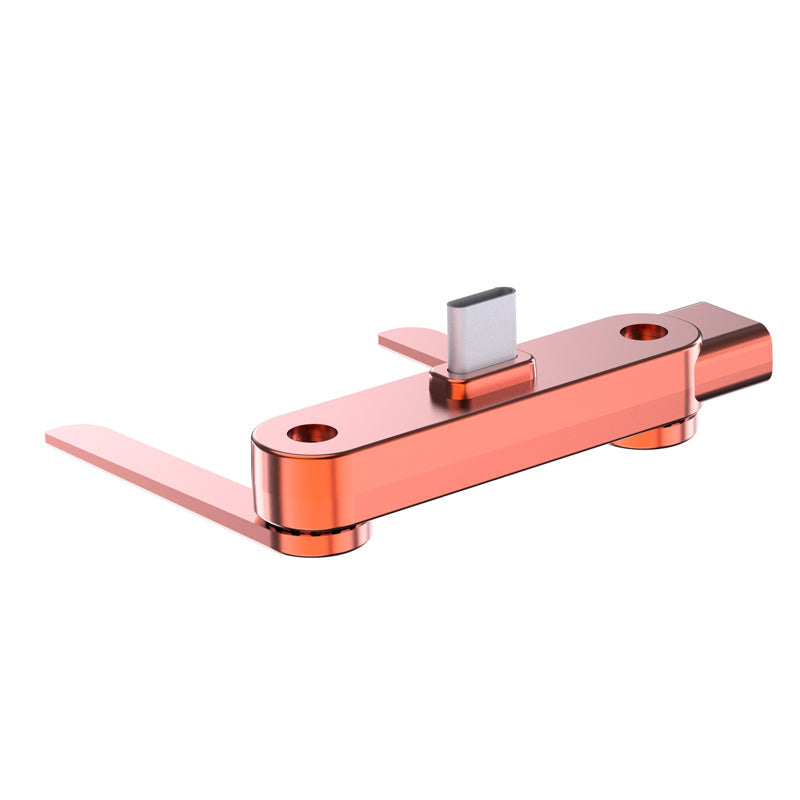 Adattatore di Ricarica Veloce con Supporto Telefono Pieghevole a 360°