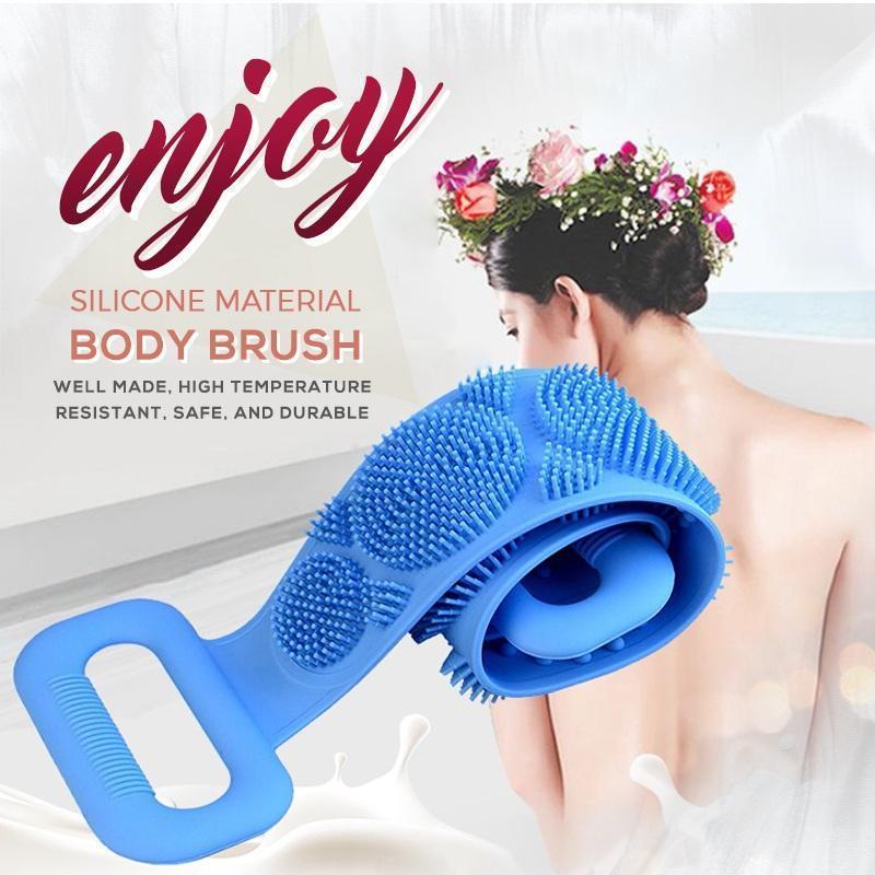 Spazzola per il Corpo in Silicone da Bagno