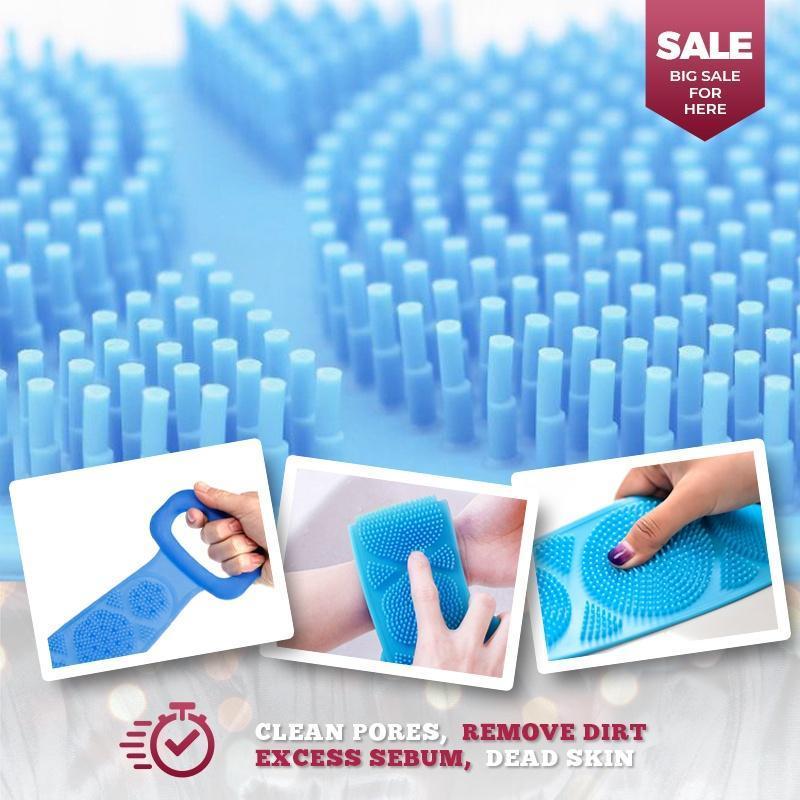 Spazzola per il Corpo in Silicone da Bagno