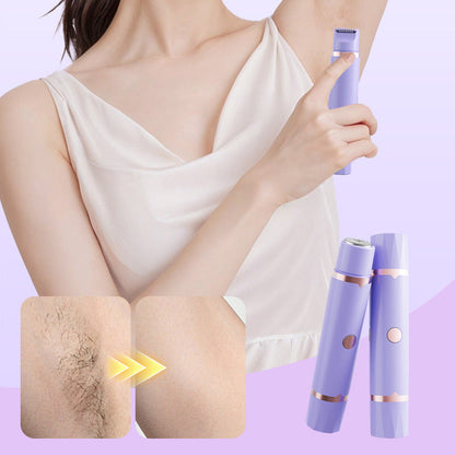 Rasoio elettrico senza fili 2-in-1 da donna