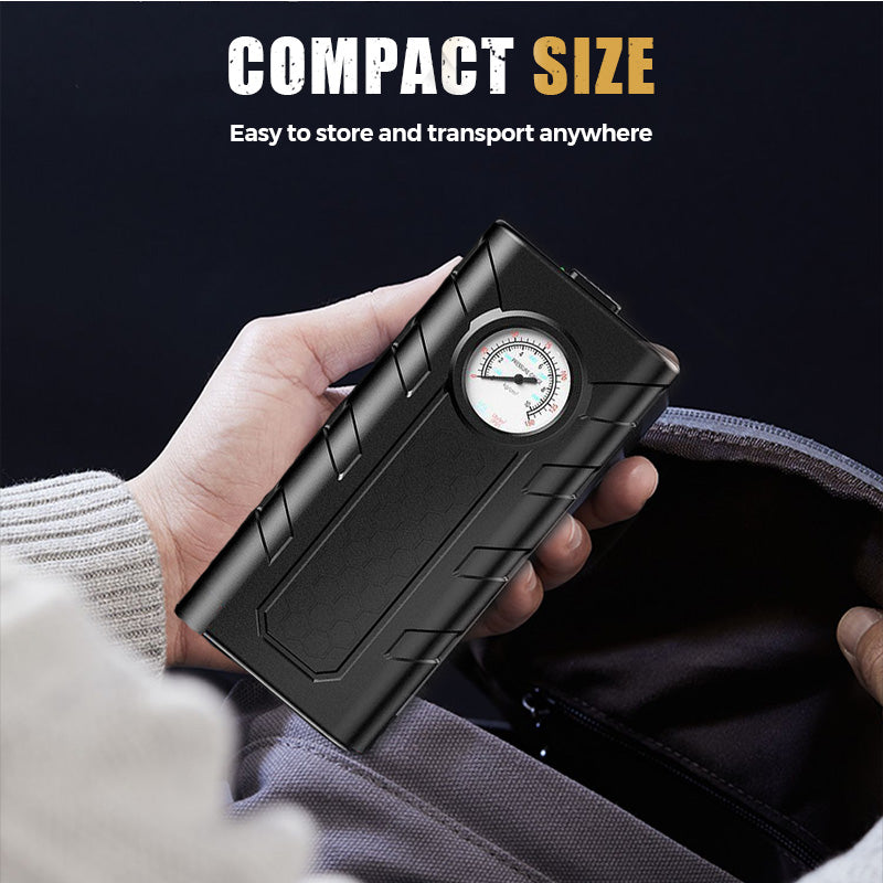 Pompa d'aria portatile per auto