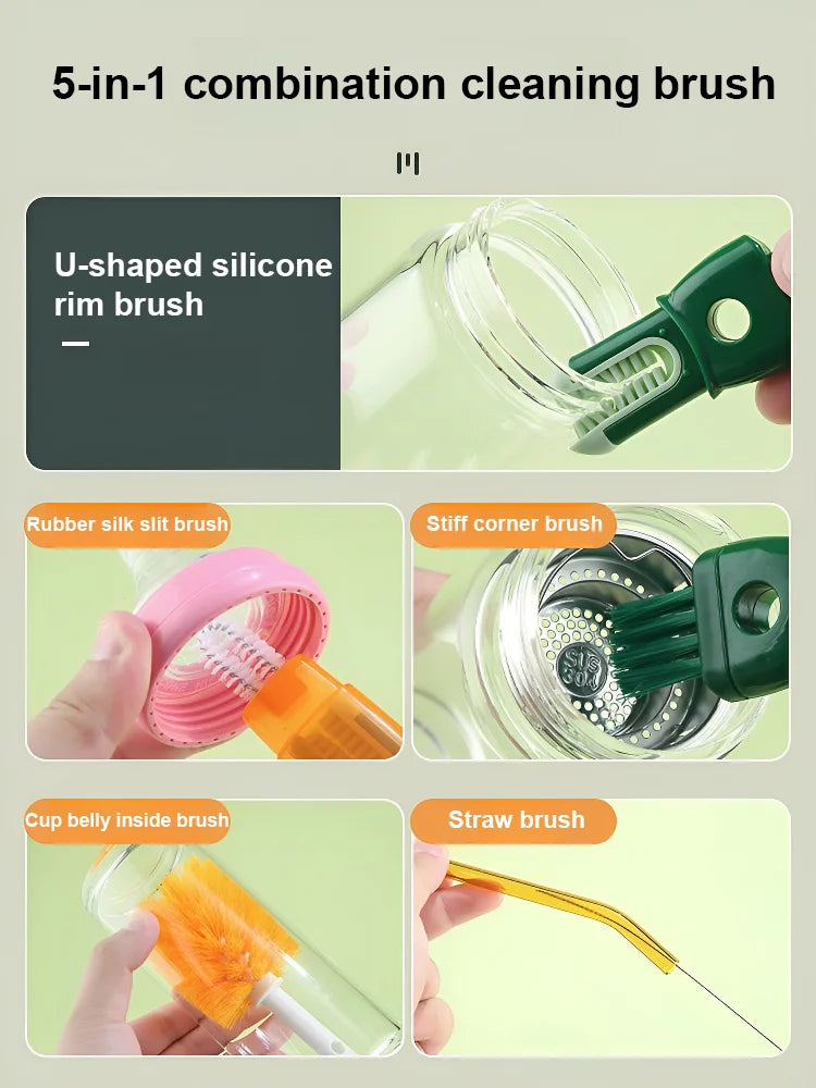 Spazzola Multifunzionale 5 in 1 per Tazze