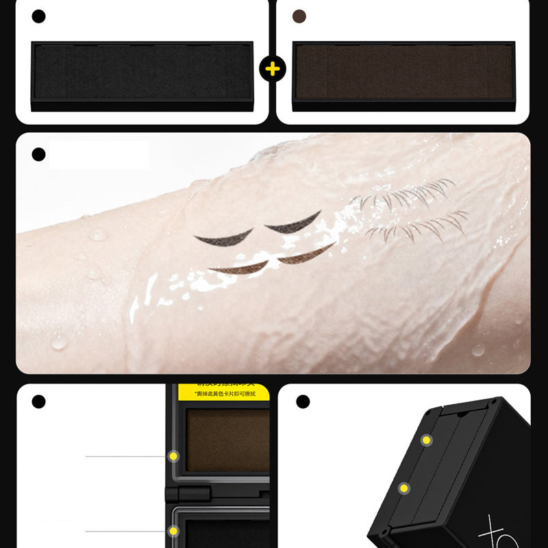 ✍️ Kit 3-in-1 eyeliner e timbro per ciglia inferiori – sguardo da urlo in un solo gesto! 👁️✨🎨