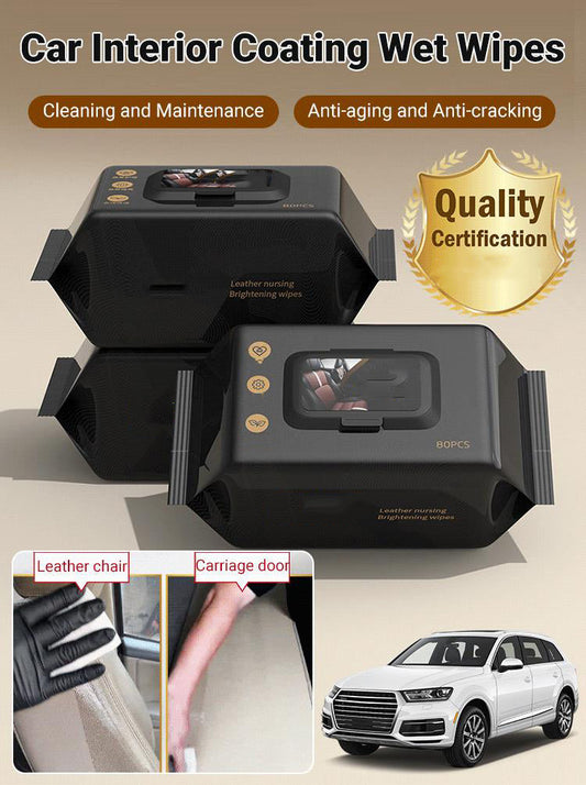🚗 KAUFE 2, ERHALTE 1 GRATIS! ✨ Auto-Innenraum Reinigungstücher – Versiegelnd, Staubabweisend & Kratzschützend 🧽