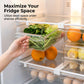 Contenitore frigo estraibile per uova, frutta e verdura