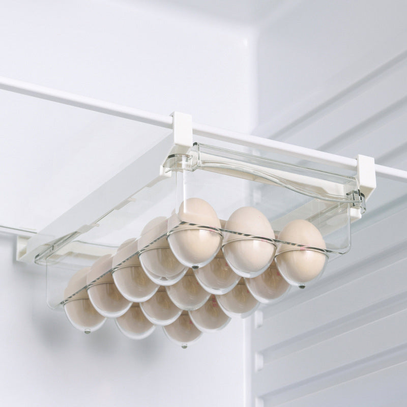 Contenitore frigo estraibile per uova, frutta e verdura