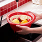 Set Ciotola e Scolapasta 2 in 1 a Forma di Frutta