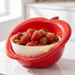 Set Ciotola e Scolapasta 2 in 1 a Forma di Frutta
