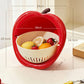 Set Ciotola e Scolapasta 2 in 1 a Forma di Frutta