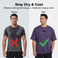 T-shirt Performance da Uomo in Rete Traspirante