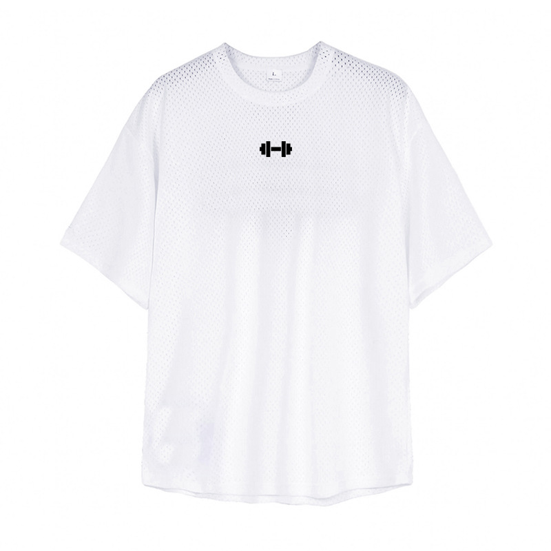 T-shirt Performance da Uomo in Rete Traspirante