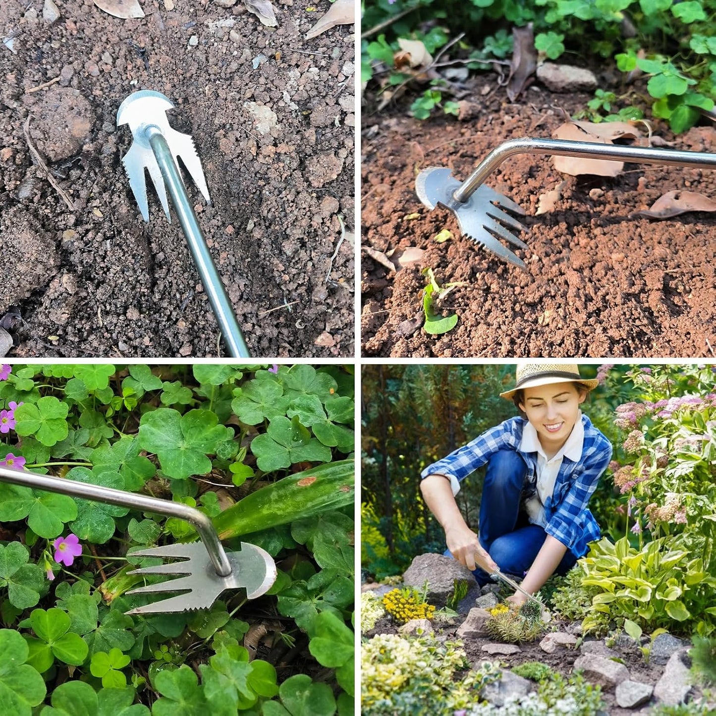 Attrezzo per estirpare le erbacce da giardino