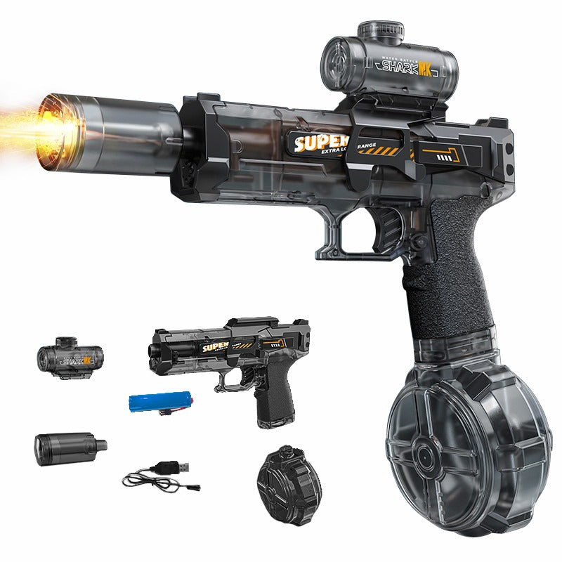 Pistola ad Acqua Elettrica con Luce LED