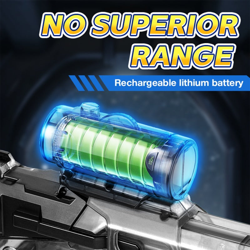 Pistola ad Acqua Elettrica con Luce LED