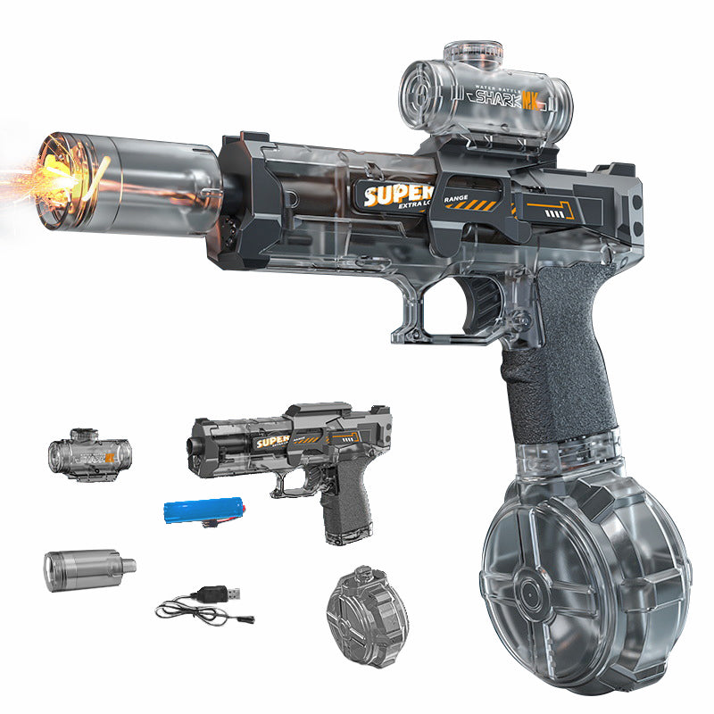 Pistola ad Acqua Elettrica con Luce LED