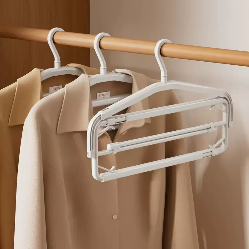 Appendiabiti pieghevole multifunzione