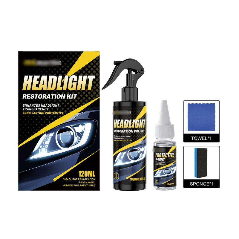 🚗Offerta speciale -50%🚗 Kit professionale per lucidare e sigillare i fari.