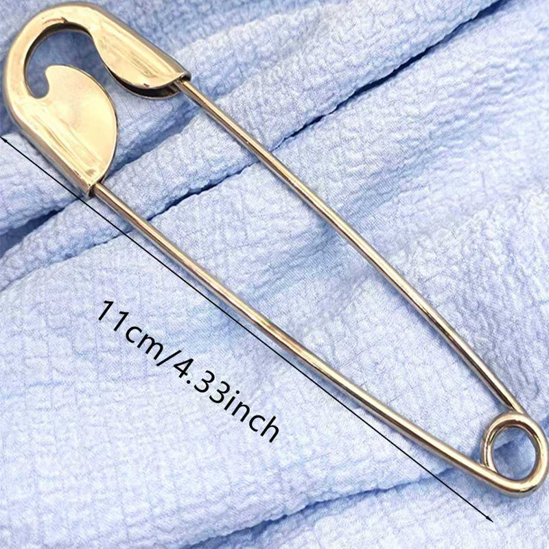 Maxi Fermaglio per Capelli a Forma di Spilla da Balia