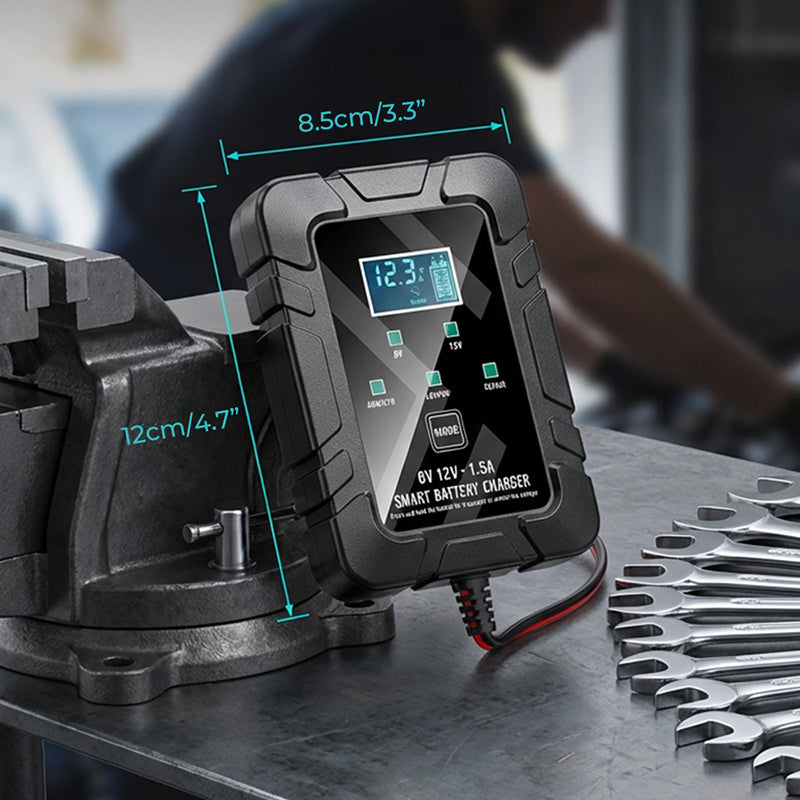 Caricabatterie automatico 1,5A 6V 12V