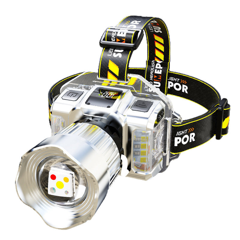 Faro a LED a 5 colori con sensore di movimento