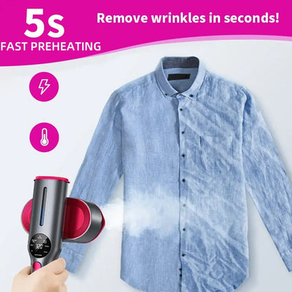 📢📢50% DI SCONTO!!! 🔥✨ Vaporizzatore Portatile per Abiti – Vapore Intenso, Riscaldamento Rapido e Testa Girevole 90° | Perfetto per Viaggi e Casa ⚡