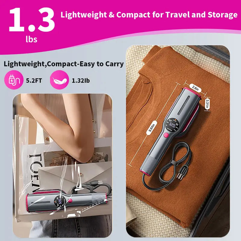 📢📢50% DI SCONTO!!! 🔥✨ Vaporizzatore Portatile per Abiti – Vapore Intenso, Riscaldamento Rapido e Testa Girevole 90° | Perfetto per Viaggi e Casa ⚡