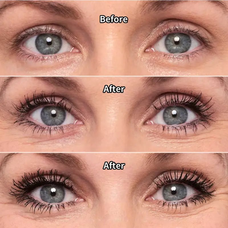 🎁 Due al prezzo di uno💖 Duo di mascara in tubetto nero e marrone per il trucco delle ciglia