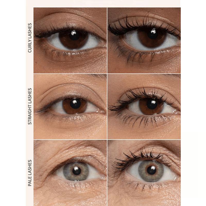 🎁 Due al prezzo di uno💖 Duo di mascara in tubetto nero e marrone per il trucco delle ciglia