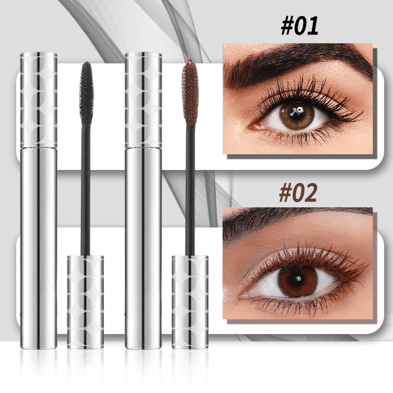 🎁 Due al prezzo di uno💖 Duo di mascara in tubetto nero e marrone per il trucco delle ciglia