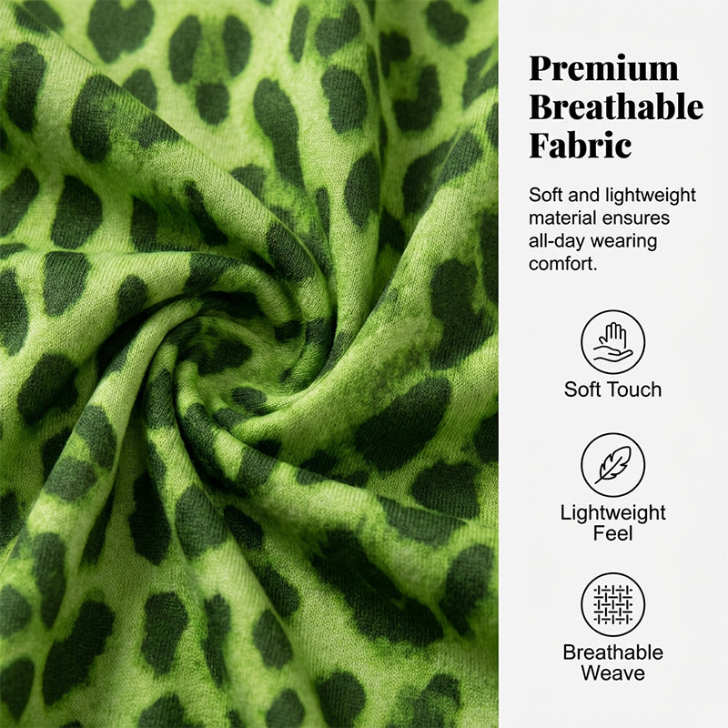 Gonna Lunga Leopardata Fluida - Stile Elegante per Ogni Occasione