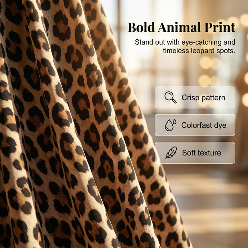 Gonna Lunga Leopardata Fluida - Stile Elegante per Ogni Occasione
