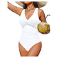 Costume da Bagno Intero Donna Modellante Effetto Pancia Piatta
