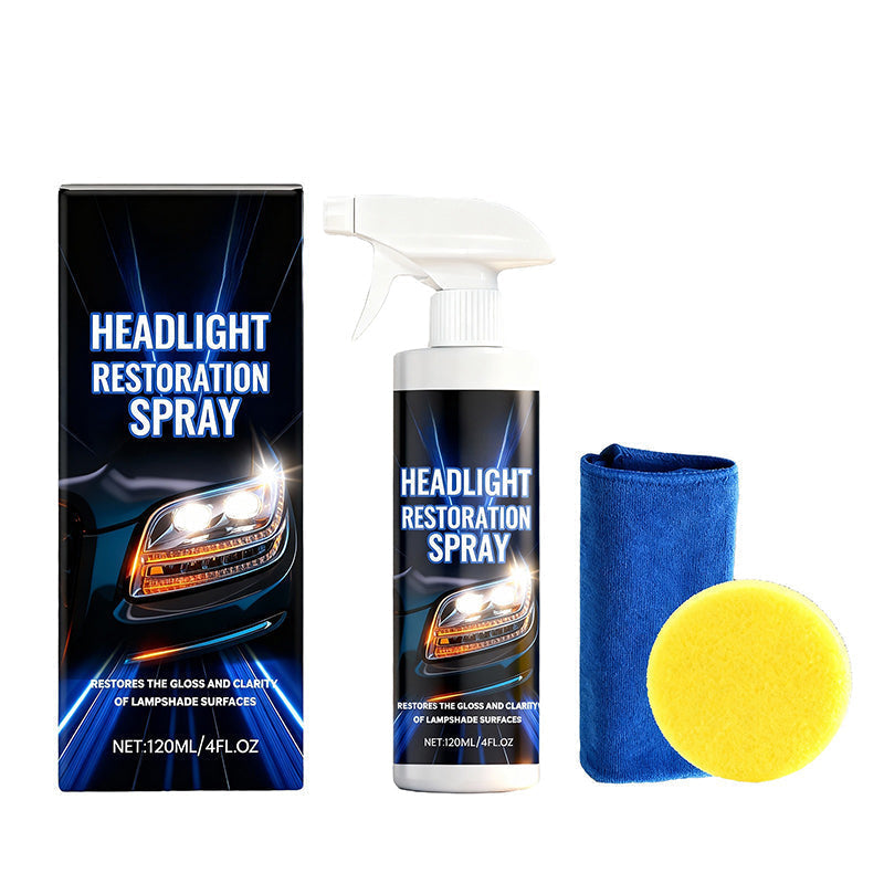 Kit spray per restauro fari professionale