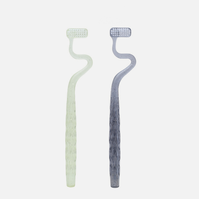 Spazzolino da Denti Ergonomico a Forma di S