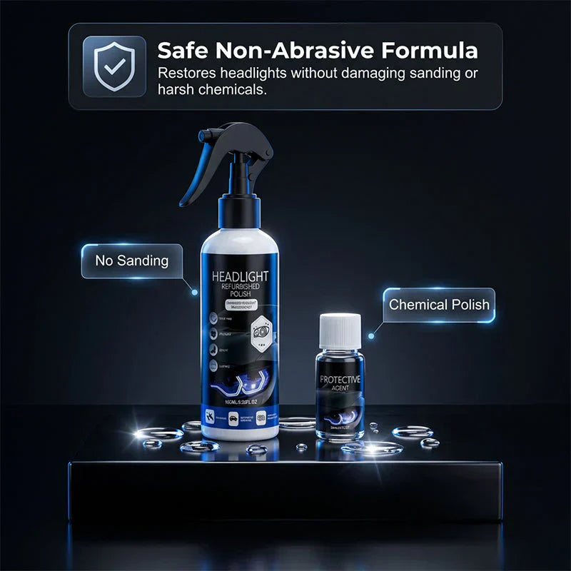 🚗 Liquido per la riparazione dei fari dell'auto