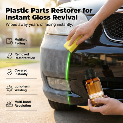🔥Ristauratore con rivestimento cristallino per parti in plastica dell'auto
