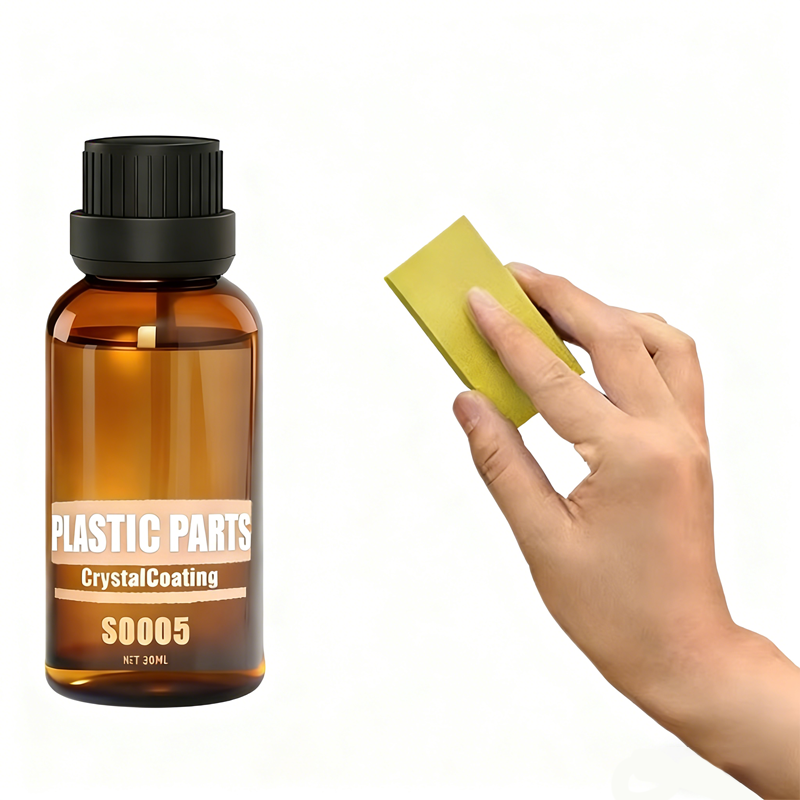 🔥Ristauratore con rivestimento cristallino per parti in plastica dell'auto