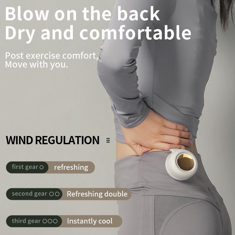 ❄️50% OFF!💨Um 360° drehbarer, tragbarer Mini-Clip-Ventilator