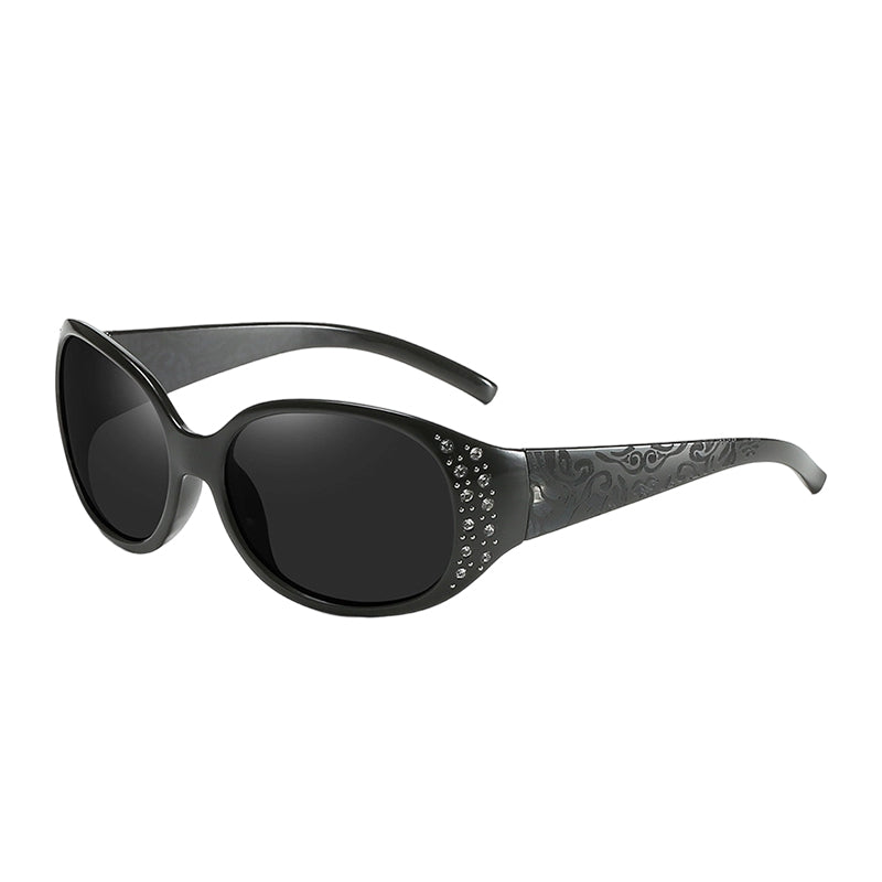 🥳SALDI 2026 IMPERDIBILI🥳💞 Occhiali da sole oversize retrò – Lenti polarizzate antiriflesso, protezione UV400. Dettagli con strass per un tocco di glamour. Adatti a tutte le forme del viso. Un accessorio di stile essenziale. 🕶️💎
