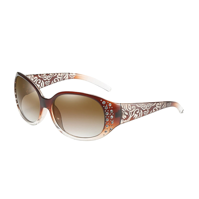 🥳SALDI 2026 IMPERDIBILI🥳💞 Occhiali da sole oversize retrò – Lenti polarizzate antiriflesso, protezione UV400. Dettagli con strass per un tocco di glamour. Adatti a tutte le forme del viso. Un accessorio di stile essenziale. 🕶️💎