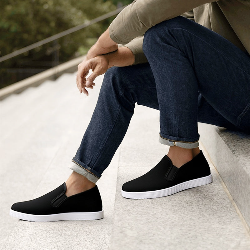 👞 Scarpe di tessuto slip‑on di tradizione cinese fatte a mano — Leggere e traspiranti, nessun dolore ai piedi dopo lunghe camminate✨
