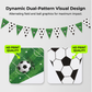 Set di decorazioni per feste a tema calcio
