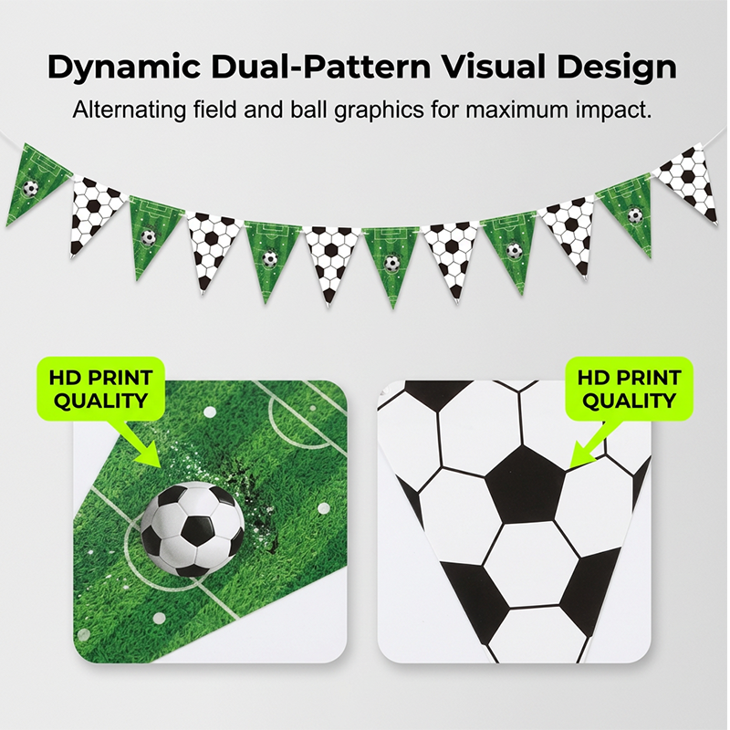 Set di decorazioni per feste a tema calcio
